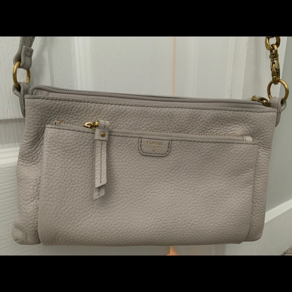 Fossil Handbags - Fossil grey crossbody/shoulder bag